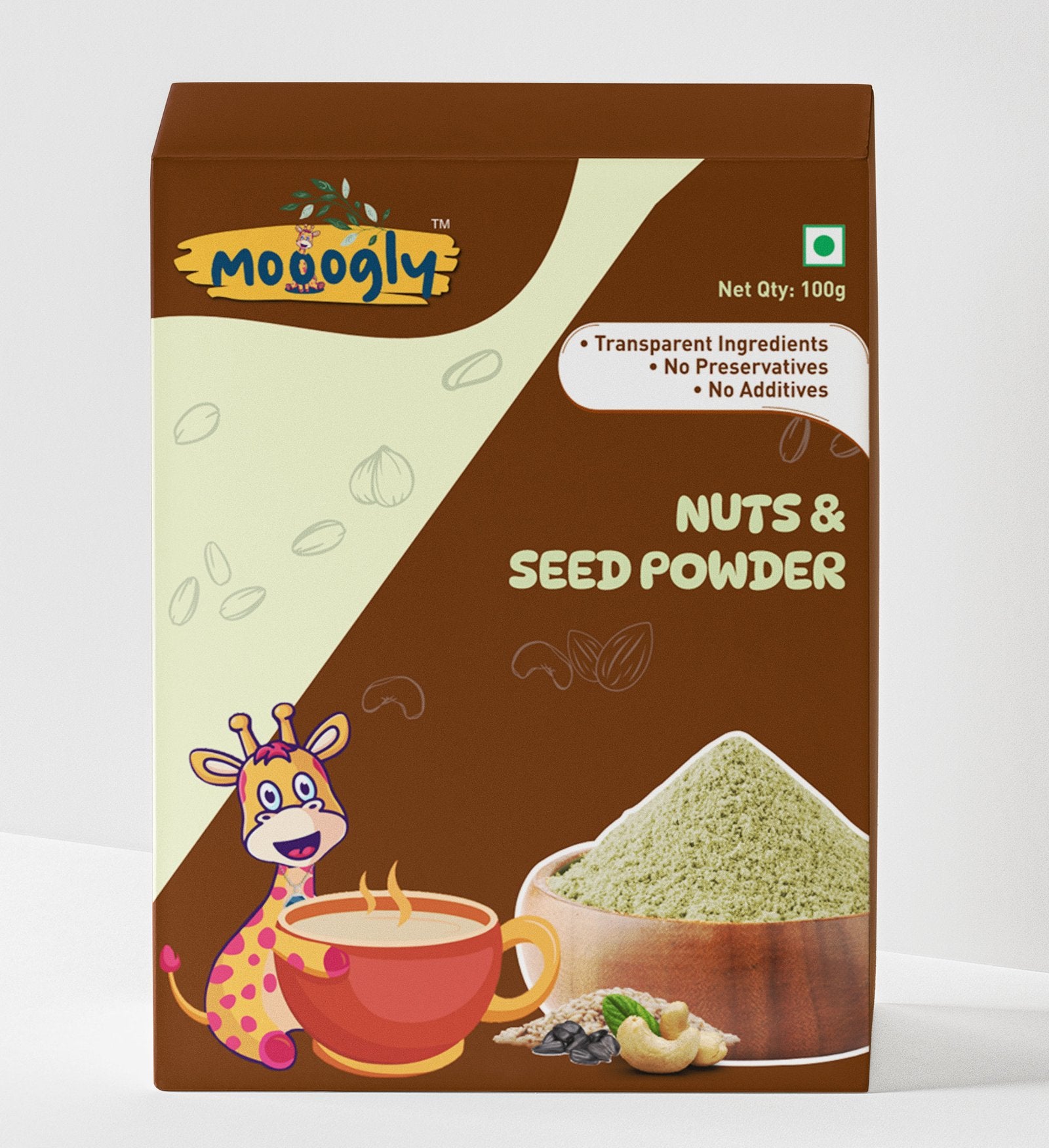 Protein Power Combo (Moong and Amaranth Chilla & Nuts and Seeds Powder Combo Pack. 200gms, 100gms)