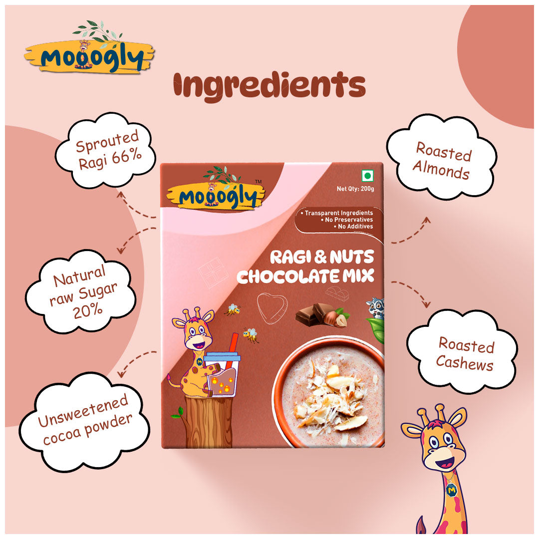 Ragi and Nuts Chocolate mix