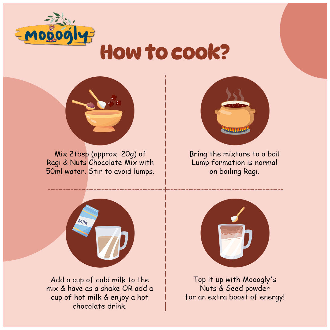 Ragi and Nuts Chocolate mix