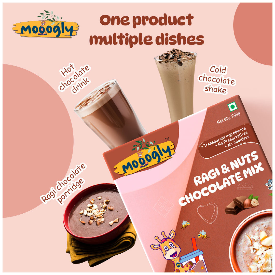 Ragi and Nuts Chocolate mix