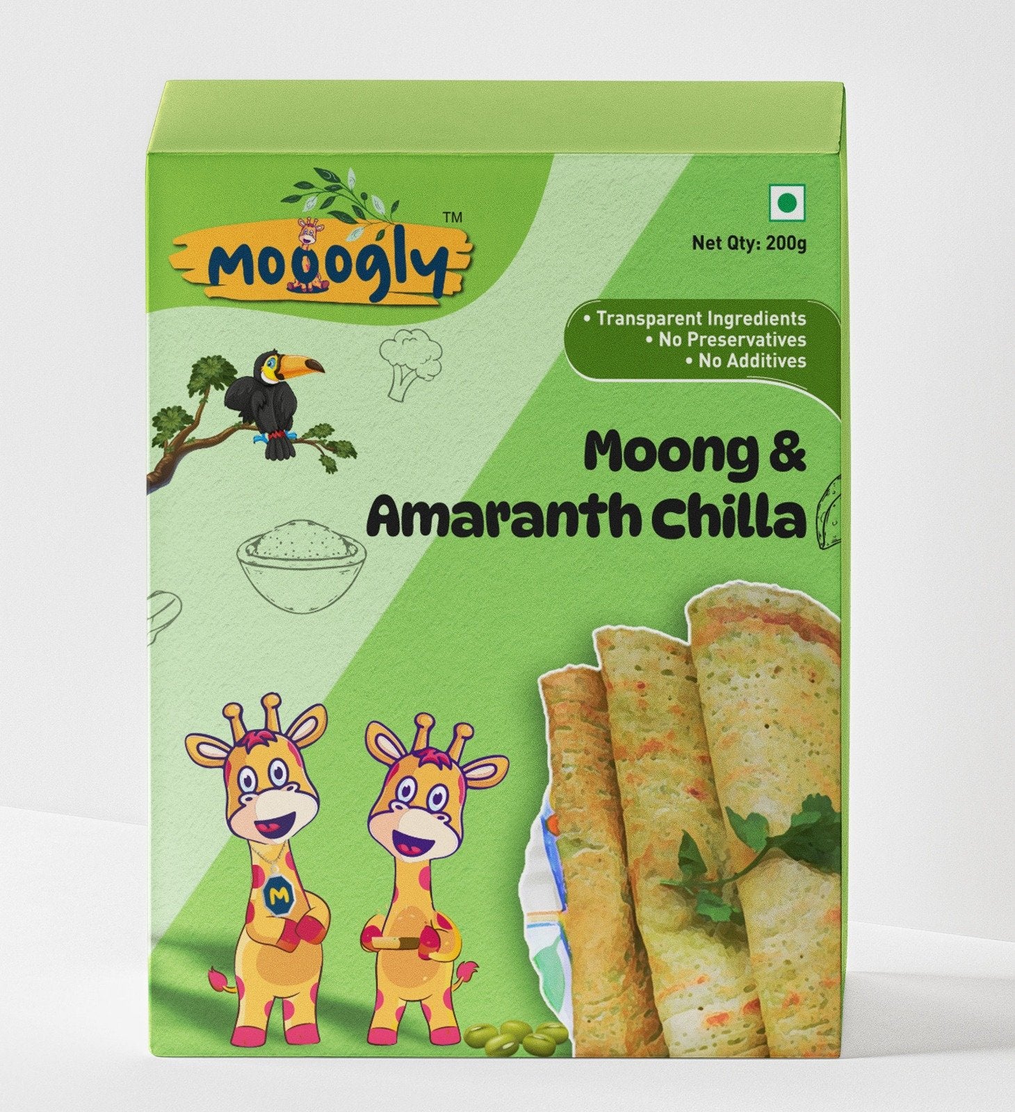 Dynamic Duo Health Combo (Kodo and Moringa Dosa Mix & Moong and Amaranth Chilla Combo Pack. 200gms,200gms)